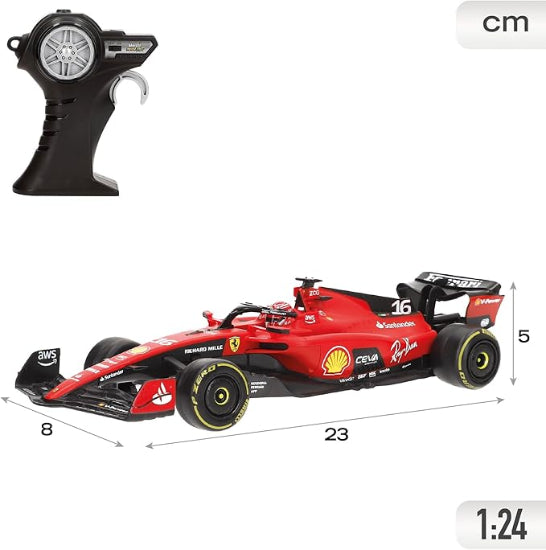 Maisto Tech RC 1:24 Formula 1 F1 Ferrari Charles LeClerc Racing Car New
