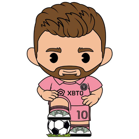 Monogram MLS Soccer Football Lionel Messi Figural Coin Bank New