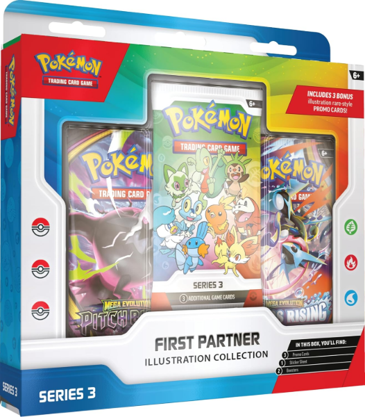 Pokemon TCG First Partner Illustration Collection Series 3 Box Factory Sealed