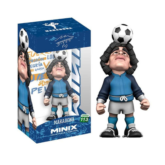MINIX Sports Football Soccer Argentina Diego Maradona Vinyl Figure New