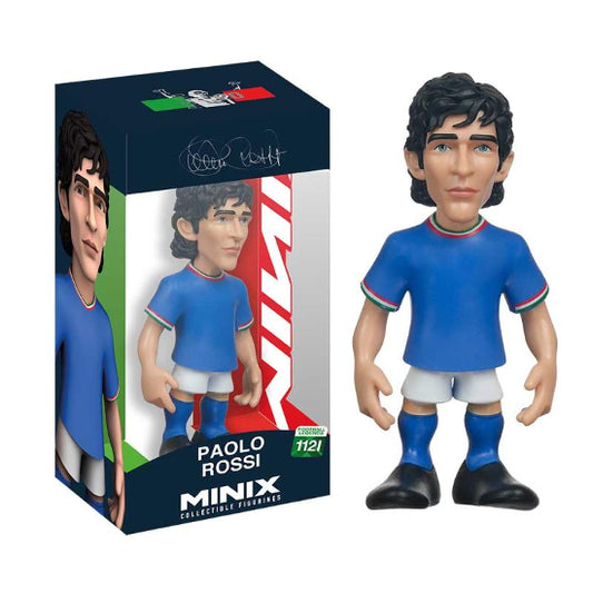 MINIX Sports Football Soccer Italy Paola Rossi Vinyl Figure New