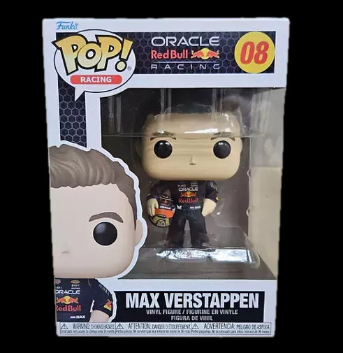 Funko POP Sports Racing Formula 1 Max Verstappen With Helmet Vinyl Figure Brand New