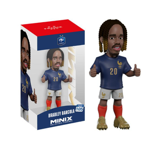 Minix Sports Soccer FIFA World Cup 2026 Team France Bradley Barcola Vinyl Figure New