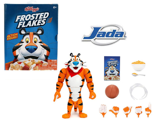 Jada Toys Frosted Flakes Tony The Tiger 1:12 Action Figure New