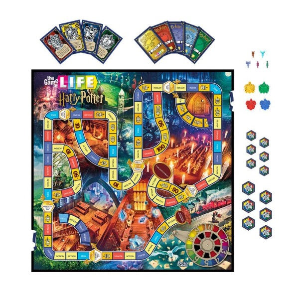 Hasbro Games Harry Potter The Game Of Life Board Game New