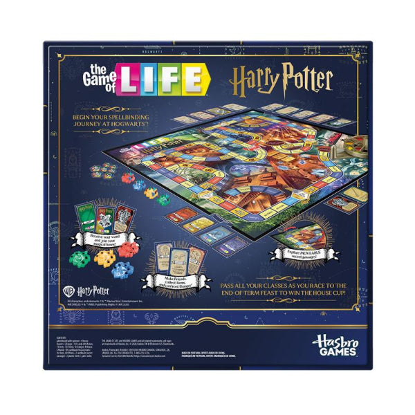 Hasbro Games Harry Potter The Game Of Life Board Game New
