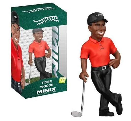 MINIX Sports Golf Tiger Woods Vinyl Figure New