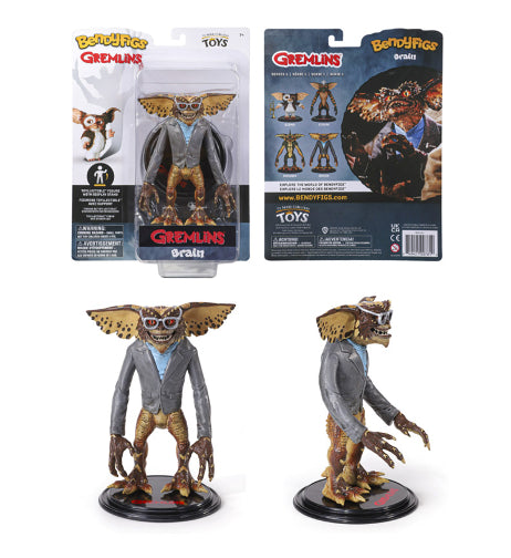 Figurine - Gremlins - Bendyfigs Brain - Noble Collection Figurine - Gremlins - Bendyfigs Brain - Noble Collection