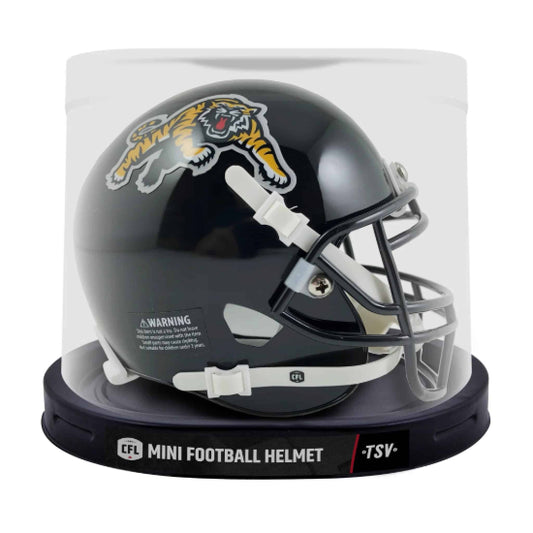 CFL Canadian Football Hamilton Tiger Cats Mini Replica Helmet New