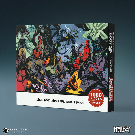 Dark Horse Hellboy His Life And Times 1000 Piece Puzzle New