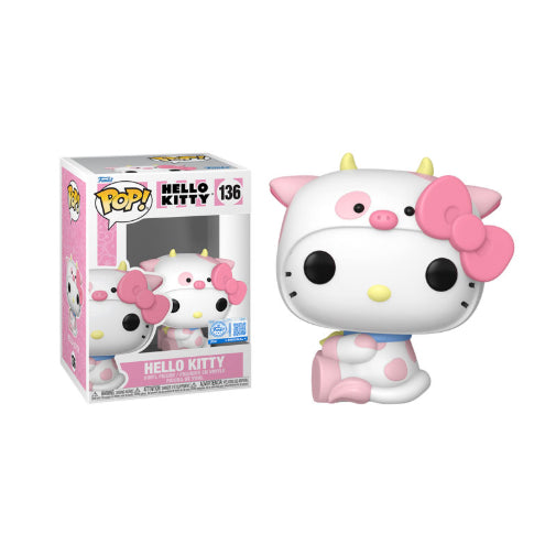 Funko POP TV Sanrio Hello Kitty Cow Cosplay Exclusive Vinyl Figure New
