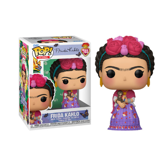 Funko POP Icons Frida Kahlo Vinyl Figure New
