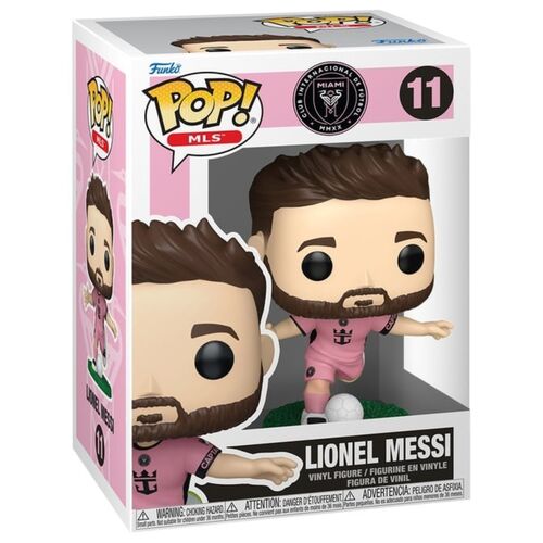 Funko POP Sports Soccer MLS Inter Miami Lionel Messi Pink Vinyl Figure New