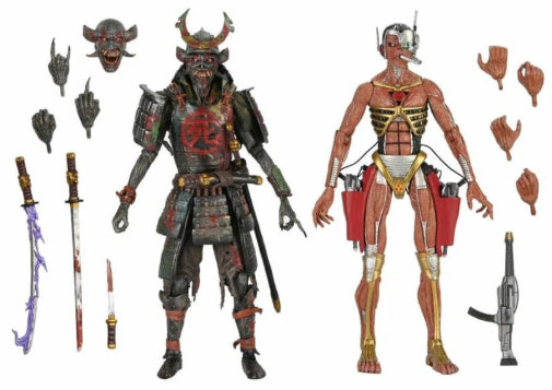 NECA Iron Maiden Ultimate Future Past World Tour Action Figures 2 Pack New