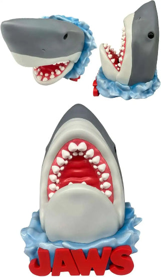 Monogram Jaws Great White Shark Figural Bank New