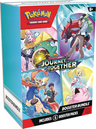 Pokemon TCG Trading Card Game Journey Together Booster Bundle Box New