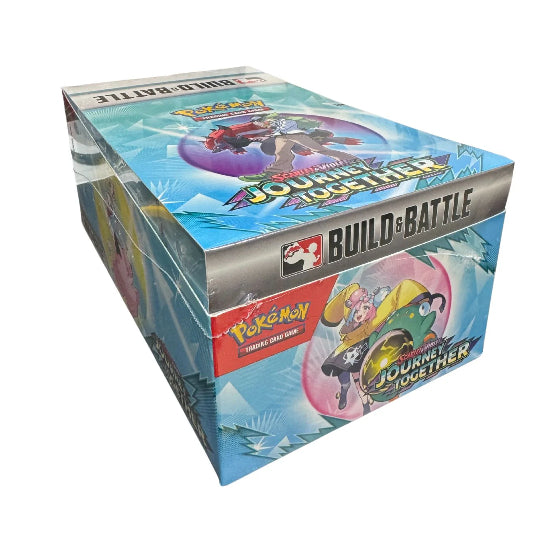 Pokemon TCG Trading Card Game Journey Together Build And Battle Box CASE OF 10 Sealed
