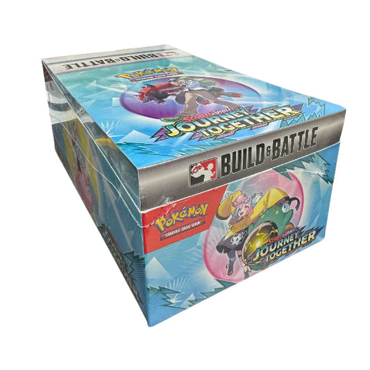 Pokemon TCG Trading Card Game Journey Together Build And Battle Box CASE OF 10 Sealed