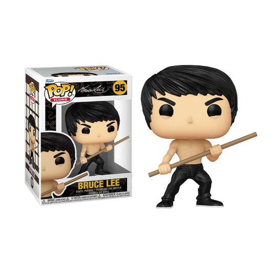 Funko POP Icons Bruce Lee Dynamic Vinyl Figure New