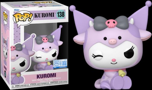 Funko POP TV Sanrio Kuromi Cow Cosplay Exclusive Vinyl Figure New