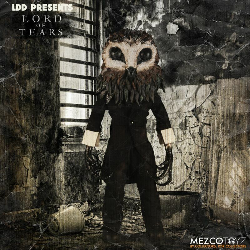 Mezco Toys Living Dead Dolls LDD Lord Of Tears Owlman Figure Doll Brand New