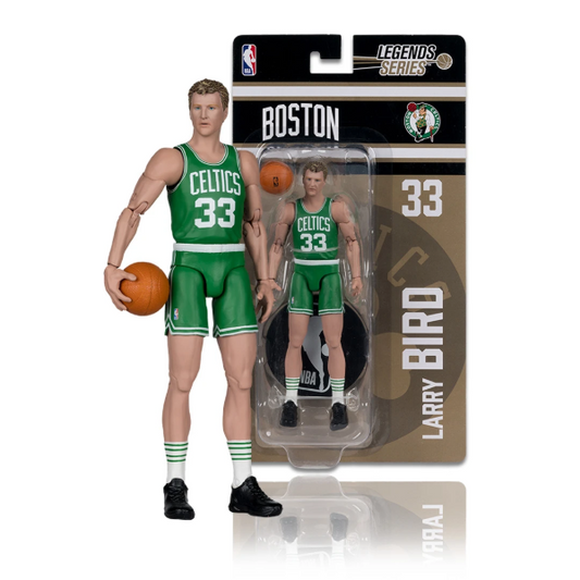 McFarlane NBA Basketball Boston Celtics 6" Articulated Larry Bird Figure New