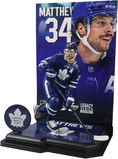 McFarlane Toys NHL Hockey Toronto Maple Leafs Auston Matthews Figure New
