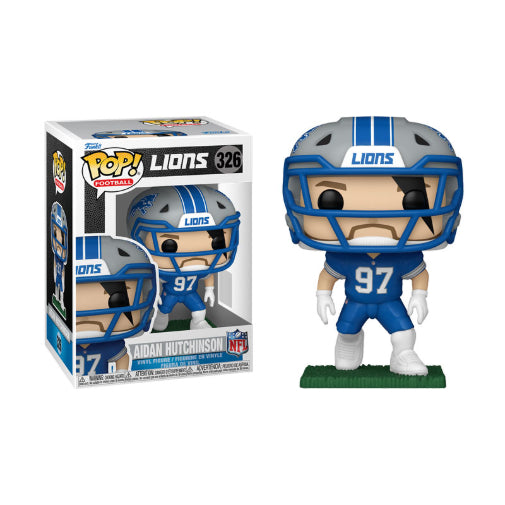 Funko POP Sports NFL Football Detroit Lions Aidan Hutchinson Vinyl Figure New