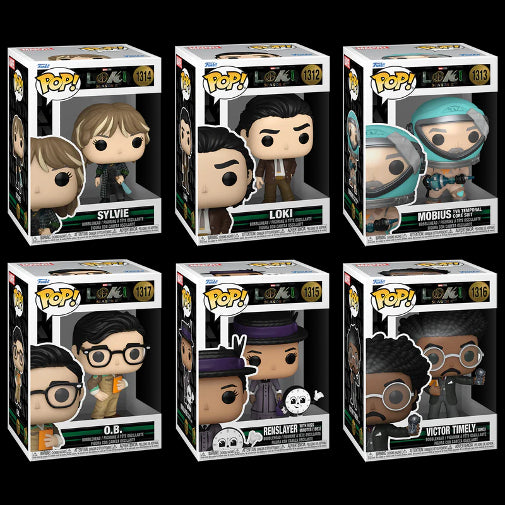 Funko POP TV Loki Season 2 Set Of 6 Vinyl Action Figures Brand New