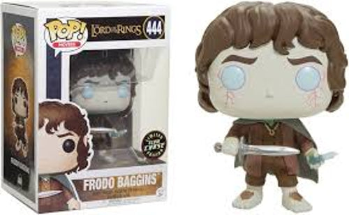 Funko POP Movies Lord Of The Rings Frodo Baggins CHASE Collector Level New