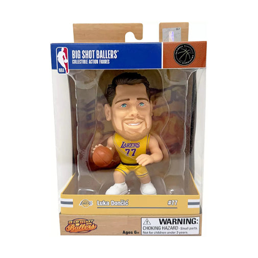 NBA Basketball Los Angeles Lakers Luka Doncic Big Baller Figure New
