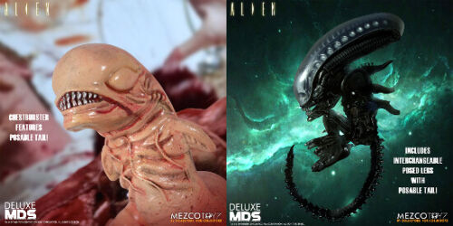 Mezco Toyz Toys MDS Alien Deluxe Action Figure Brand New
