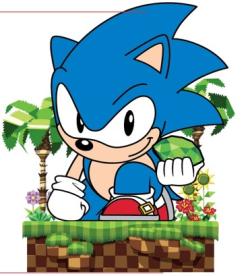 (PRE ORDER) Monogram Sonic The Hedgehog 35th Anniversary Figural Bank Figure New