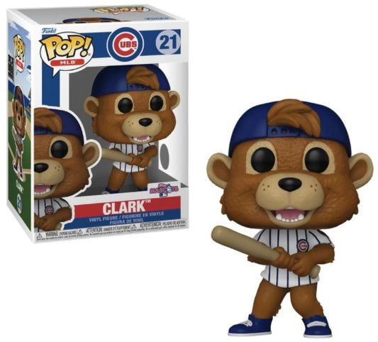 Funko POP Sports MLB Baseball Chicago Cubs Mascot Clark Vinyl Figure New
