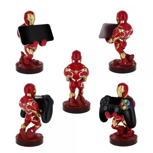 Cable Guy Marvel Avengers Iron Man Phone/Controller Holder Figure New