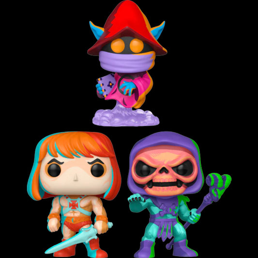 Funko POP TV Masters Of The Universe Set Of 3 Vinyl Figures New