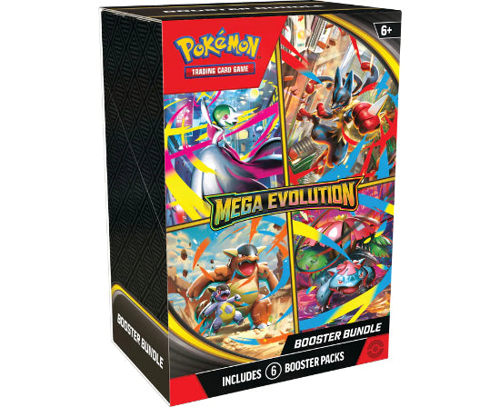 (PRE ORDER) Pokemon TCG Mega Evolution Booster Bundle Box New