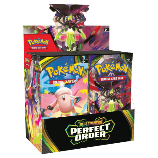 Pokemon TCG Mega Evolution Perfect Order Booster Box Factory Sealed