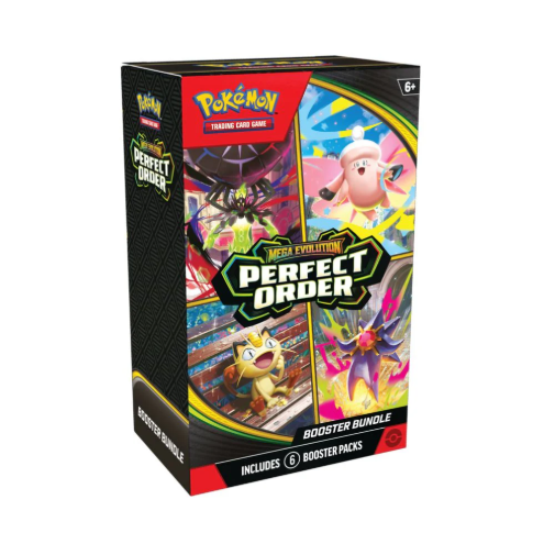 Pokemon TCG Mega Evolution Perfect Order Booster Bundle Factory Sealed