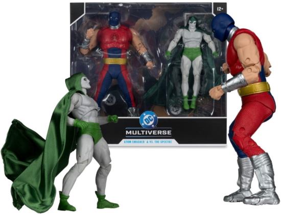 McFarlane Toys DC Multiverse MegaFig Atom Smasher & Spectre Action Figures New