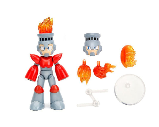 JADA Toys Capcom Mega Man Fire Man Action Figure New