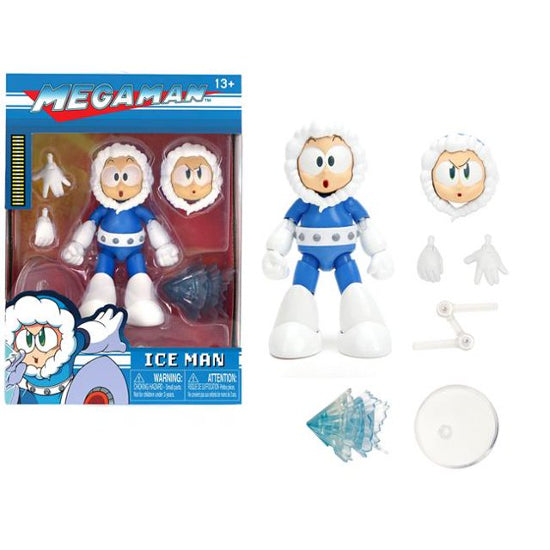 JADA Toys Capcom Mega Man Ice Man Action Figure New