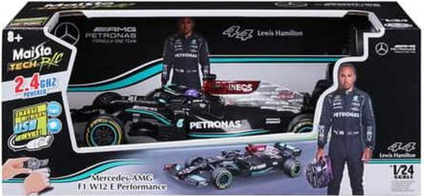 Maisto Tech RC 1:24 Formula 1 F1 Mercedes Lewis Hamilton Racing Car New