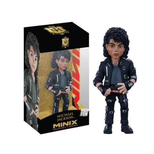 Minix Music Michael Jackson King Of Pop Bad Vinyl Figure New