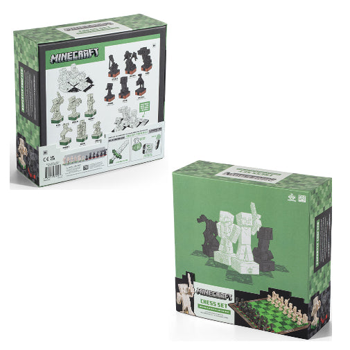The Noble Collection Minecraft Collectors Edition Chess Set Board Game Brand New