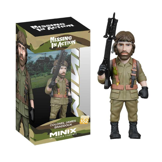 MINIX Movies Missing In Action Chuck Norris Vinyl Figure New