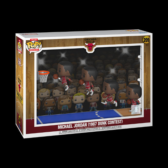 Funko POP Moments NBA Chicago Bulls Michael Jordan Dunk Contest Vinyl Figure Set New