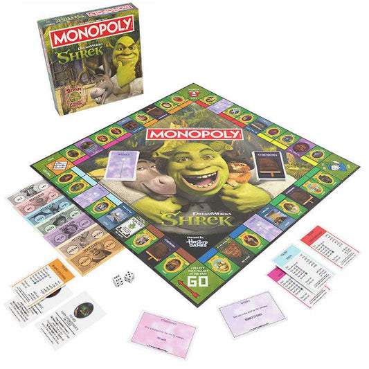 USAopoly Monopoly Shrek Collectors Edition Board Game New