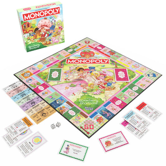 Usaopoly Monopoly Strawberry Shortcake Collectors Edition Board Game New