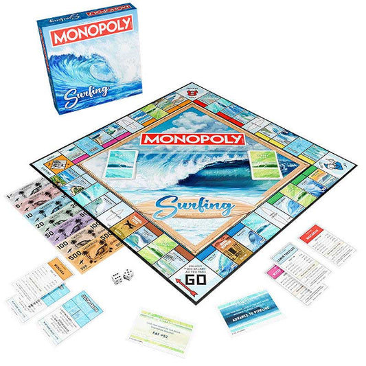 USAopoly Monopoly Surfing Collectors Edition Board Game New